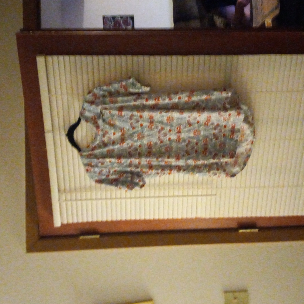 Loft size xl women's shirt with floral pattern